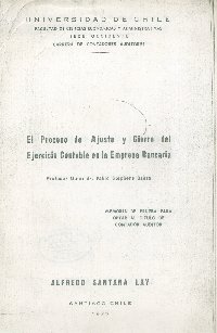 Imagen de la cubierta de El proceso de ajuste y cierre del ejercicio contable en la empresa bancaria