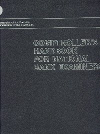 Imagen de la cubierta de Comptroller's handbook for national bank examiners.
