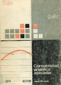 Imagen de la cubierta de Contabilidad anal&iacute;tica aplicada