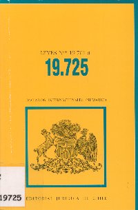 Imagen de la cubierta de Leyes N&deg;19.701 a 19.725.