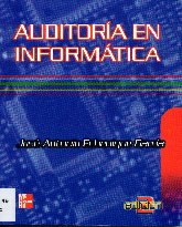 Imagen de la cubierta de Auditoria en inform&aacute;tica