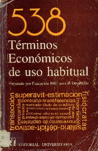 Imagen de la cubierta de 538 términos económicos de uso habitual