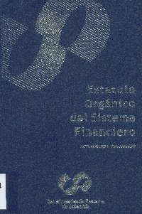Imagen de la cubierta de Estatuto orgánico del sistema financiero.