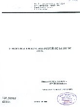 Imagen de la cubierta de Concentración bancaria después de la ley de Opas