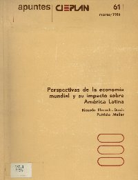 Imagen de la cubierta de Perspectivas de la economía mundial y su impacto sobre América Latina