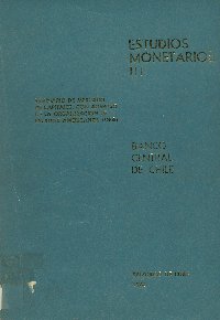Imagen de la cubierta de Estudios monetarios III