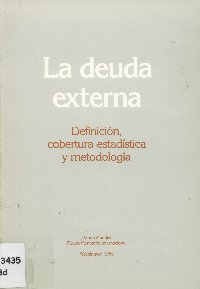 Imagen de la cubierta de La deuda externa.