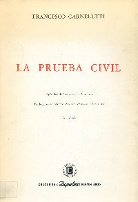 Imagen de la cubierta de La prueba civil