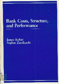 Imagen de la cubierta de Bank costs, structure, and perfomance