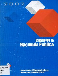 Imagen de la cubierta de Exposición sobre el estado de la hacienda pública.