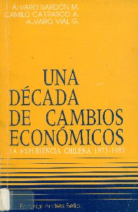 Imagen de la cubierta de Una década de cambios económicos.