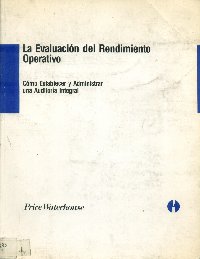 Imagen de la cubierta de La evaluación del rendimiento operativo.