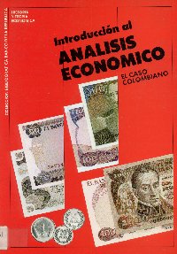 Imagen de la cubierta de Introducci&oacute;n al an&aacute;lisis econ&oacute;mico.