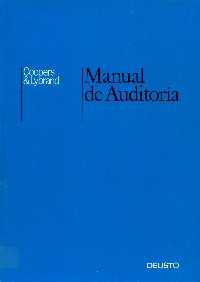 Imagen de la cubierta de Manual de auditor&iacute;a