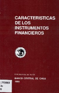 Imagen de la cubierta de Características de los instrumentos financieros