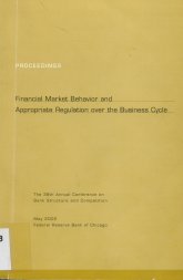 Imagen de la cubierta de The credit cycle and the business cycle: new findings using the "lost" series on commercial credit standards