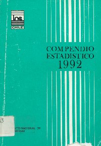 Imagen de la cubierta de Compendio estad&iacute;stico 1992