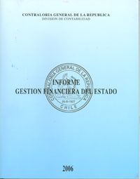 Imagen de la cubierta de Informe gesti&oacute;n financiera del Estado, 2006