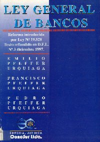 Imagen de la cubierta de Ley general de bancos