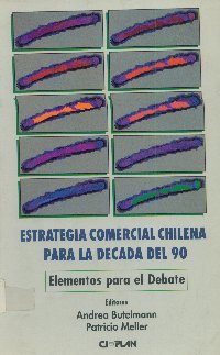 Imagen de la cubierta de Estrategia comercial chilena para la década del 90.