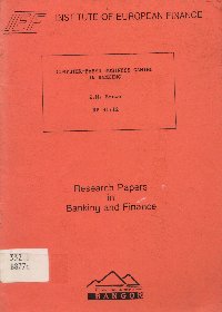 Imagen de la cubierta de Computer-based business gaming in banking