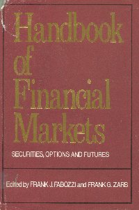 Imagen de la cubierta de Handbook of financial markets.