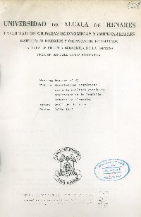 Imagen de la cubierta de Experiencias históricas sobre la política económica practicada en la República Federal de Alemania