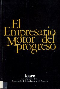 Imagen de la cubierta de El empresario motor del progreso