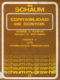 Imagen de la cubierta de Teoría y problemas de contabilidad de costos