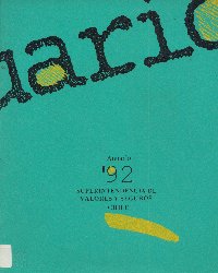 Imagen de la cubierta de Anuario'92