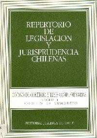 Imagen de la cubierta de Repertorio de legislación y jurisprudencias chilenas