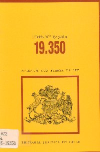 Imagen de la cubierta de Leyes N&ordm; 19.326 - 19.350