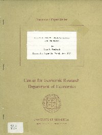 Imagen de la cubierta de Expected utility, infinite horizon and job search