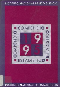 Imagen de la cubierta de Compendio estad&iacute;stico 1995