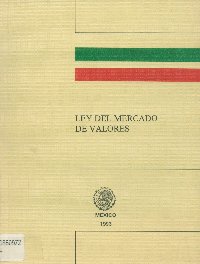 Imagen de la cubierta de Ley del mercado de valores