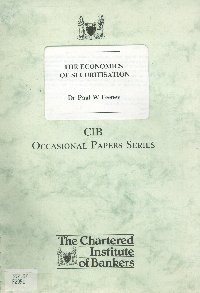 Imagen de la cubierta de The economics of securitisation