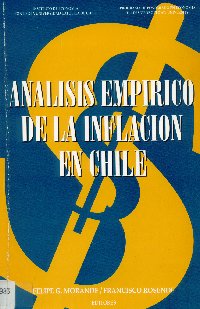 Imagen de la cubierta de Análisis empírico de la inflación en Chile