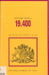 Imagen de la cubierta de Leyes Nº 19.376 a 19.400