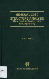 Imagen de la cubierta de General cost structure analysis