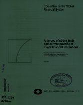 Imagen de la cubierta de A survey of stress tests and current practice at major financial institutions.