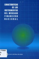 Imagen de la cubierta de Características de los instrumentos del mercado financiero nacional