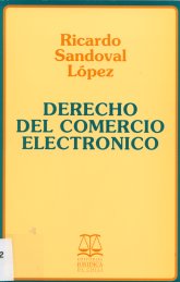 Imagen de la cubierta de Derecho del comercio electr&oacute;nico.