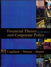 Imagen de la cubierta de Financial theory and corporate policy