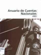 Imagen de la cubierta de Anuario de cuentas nacionales