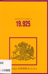 Imagen de la cubierta de Leyes N°19901-19925.