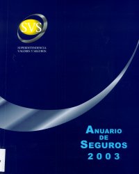 Imagen de la cubierta de Anuario seguros. 2003
