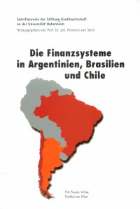 Imagen de la cubierta de Die finanzsysteme in Argentinien, Brasilien und Chile