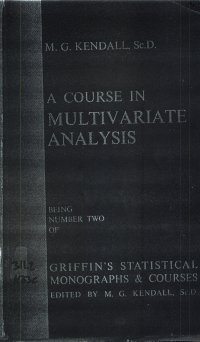 Imagen de la cubierta de A course in multivariate analysis