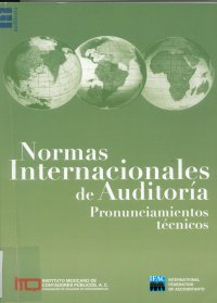 Imagen de la cubierta de Normas internacionales de auditor&iacute;a. Pronunciamientos t&eacute;cnicos