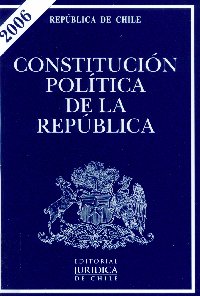 Imagen de la cubierta de Constituci&oacute;n pol&iacute;tica de la Rep&uacute;blica de Chile